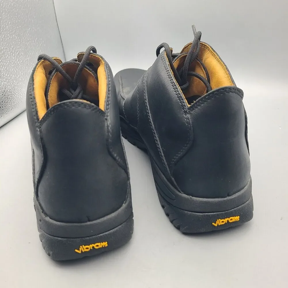 Ugg Mens Boots Black Lace Up Bicycle Toe #5552 Waterproof Vibram Size 13